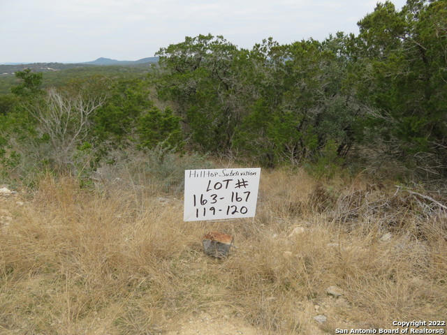 LOT 163-167 & HILLTOP CIRCLE, LAKEHILLS, TX 78063, photo 1 of 10