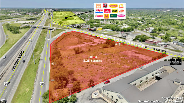 5.25 ACRES ON HIGHWAY 90, SAN ANTONIO, TX 78230, photo 1 of 8